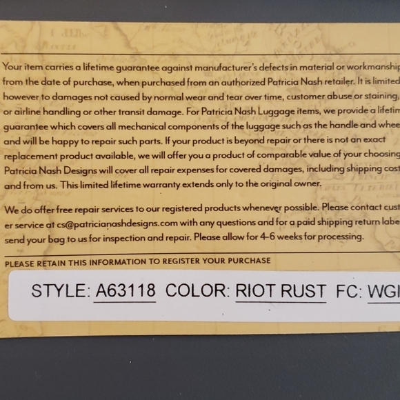 patricia nash lioni phone wallet for Samsung 9 - Picture 4 of 6